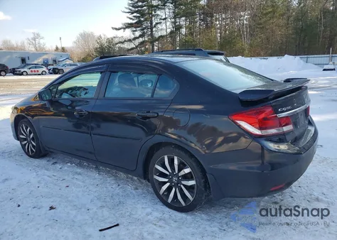 2014 Honda Civic Exl z USA, uszkodzony, nr VIN 2HGFB2F92EH522977